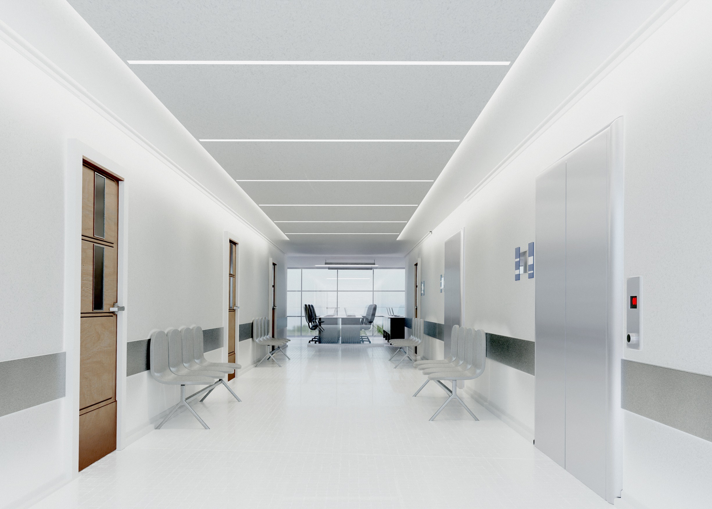 Home 1 Patient waiting lounge at Levantine Medical Center in Al Bateen, Abu Dhabi